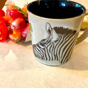 Blue Harbor collectors zebra mug